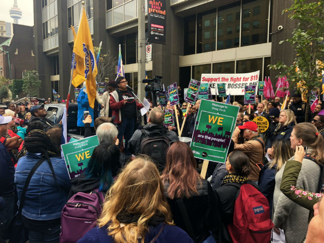 Ontario protests defend Bill 148, $15 minimum wage | Canadian HR Reporter